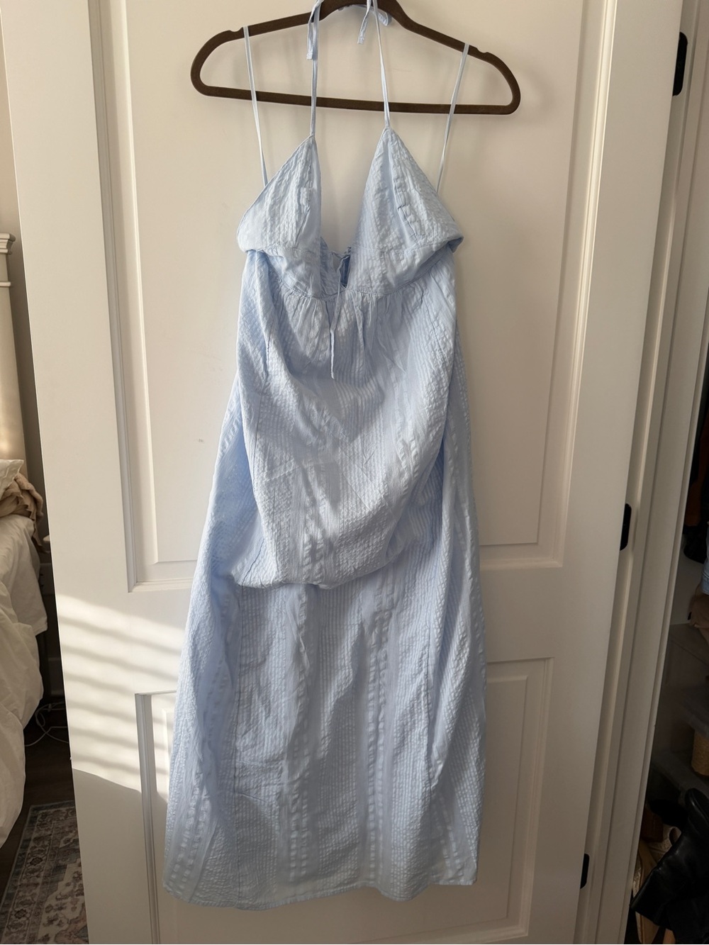 aerie Light Blue Casual Sundress